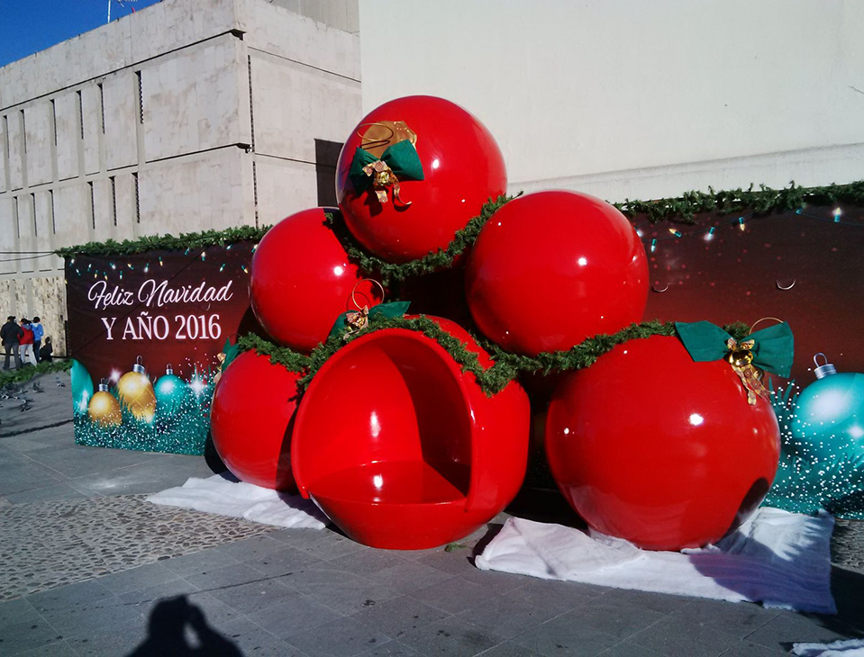 Esferas De Navidad Grandes